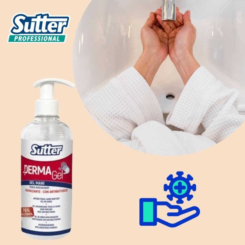 Kézfertőtlenítés a Suttertől