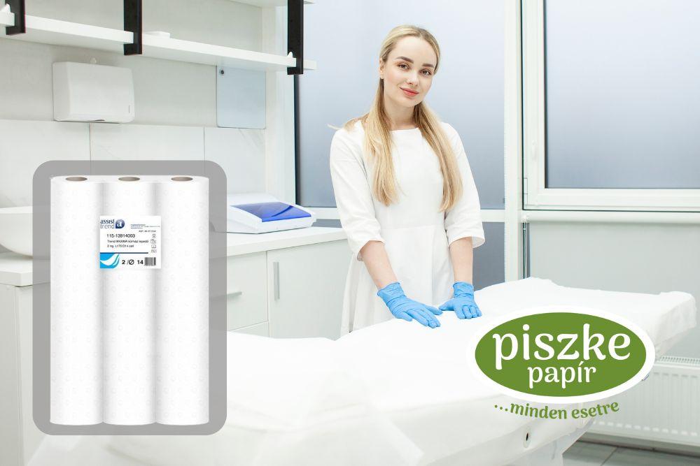 Orvosi lepedő a Magyar Piszke Papírtól