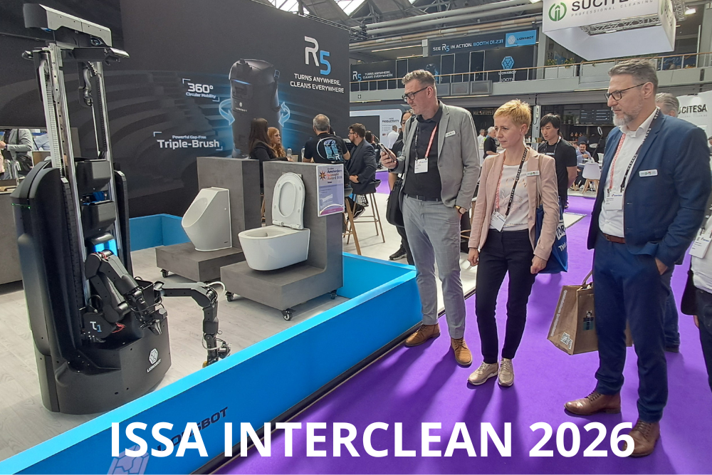 fenntarthatóság és robotizáció: ISSA Interclean Amsterdam 2026