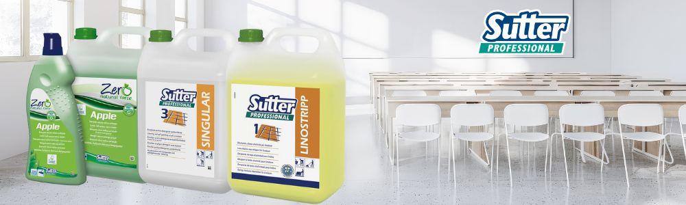 Linoleum takarítása ápolása Sutter termékekkel