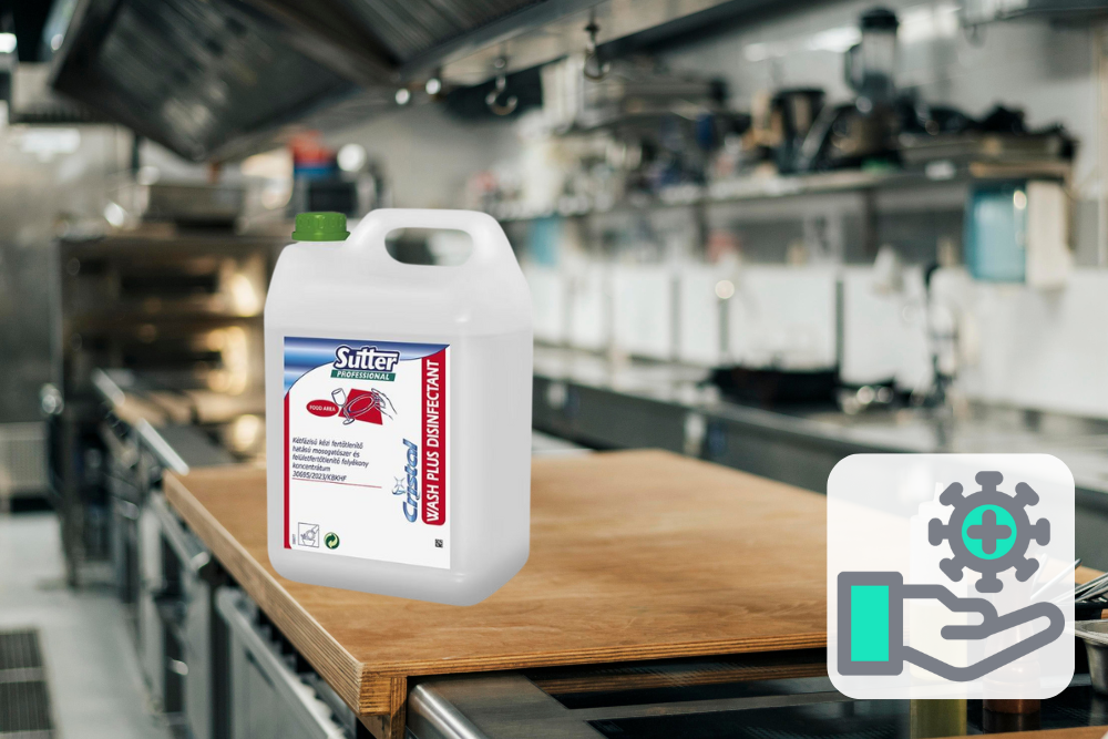 sutter wash plus disinfectant felületfertőtlenítés