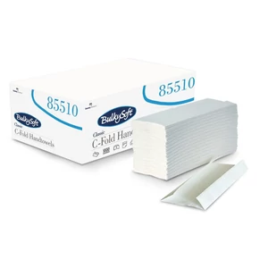 BulkySoft classic C hajtogatott kéztörlő 1rtg 31x23cm 153lap cell 20cs/gyűjtő BulkySoft classic C hajtogatott kéztörlő 1rtg 31x23cm 153lap cell 20cs/gyűjtő