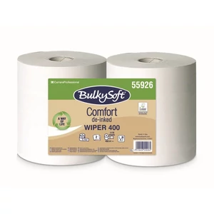 BulkySoft comfort ipari törlőpapír 2 rétegű M24 D30 1176 lap 400 m fehérített