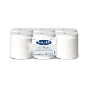 BulkySoft premium belsőmagos ipari törlőpapír 2 rétegű M20 D19 450 lap 108 m cell