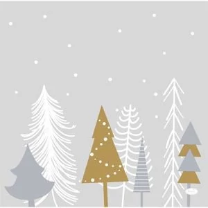 Dunisoft szalvéta Winter Trees 40x40cm 12x12db/gyűjtő