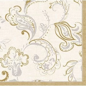 Dunisoft szalvéta Golden Grace Cream 40x40cm 12x12db/gyűjtő