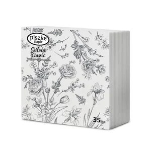 Szilvia Classic kevert szalvéta 2rtg 32,4x33cm 24x35db/gyűjtő