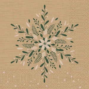 Bio-Duni szalvéta Natural Charm 3rtg 24x24cm 12x20db/gyűjtő