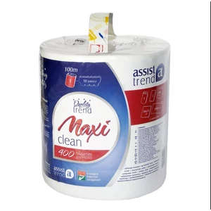 Maxi Clean belsőmagos törlőpapír natúr 2 rétegű M20,5 D20 400lap 100m cell 6tek/gyűjtő