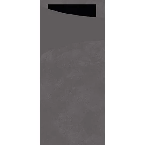 Duni sacchetto Granite grey/fekete 19x8,5cm 5x100db/gyűjtő
