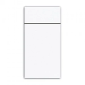 Duniletto evőezsköztartó szalvéta fehér 48x40cm 4x46db/gyűjtő