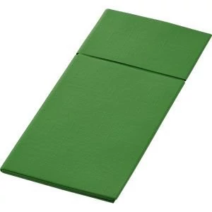 Duniletto evőeszköztartó szalvéta Leaf Green 48x40cm 4x46db/gyűjtő