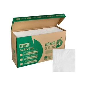Trend szalvéta fehér 3 rétegű 33x33cm 540db/gyűjtő
