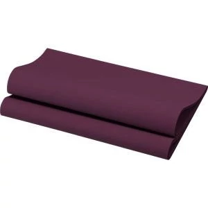 Bio-Dunisoft szalvéta Plum 40x40cm 6x60db/gyűjtő Bio-Dunisoft szalvéta Plum 40x40cm 6x60db/gyűjtő