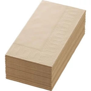 Bio-Dunisoft szalvéta Natural Brown 40x40cm 1/8 6x60db/gyűjtő