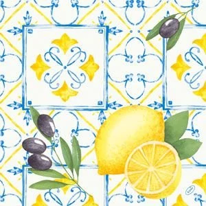 Dunisoft szalvéta Mediterrian 40x40cm 12x60db/gyűjtő