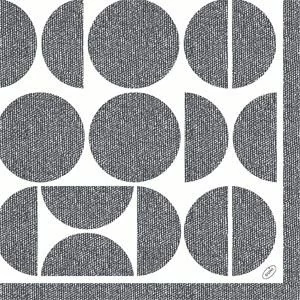 Dunisoft szalvéta Shapes 40x40cm 12x60db/gyűjtő