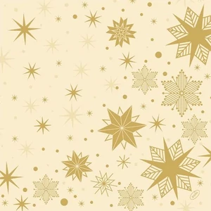 Bio-Dunisoft szalvéta Stargazing Cream 40x40cm 6x60db/gyűjtő