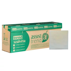 Trend szalvéta pezsgő 2rtg 25x25cm FSC 800db/gyűjtő