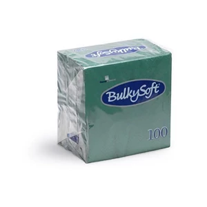 BulkySoft rainbow szalvéta zöld 2 rétegű 33x33cm 20x100db/gyűjtő