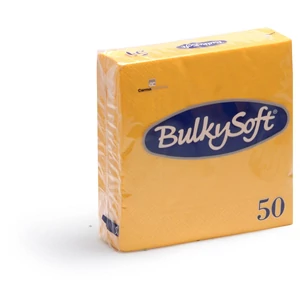 BulkySoft rainbow szalvéta sárga 2 rétegű 33x33cm 24x50db/gyűjtő