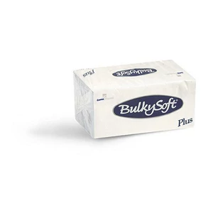 BulkySoft plus szalvéta fehér 2 rétegű 38x38cm 1/8 20x40db/gyűjtő