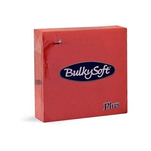 BulkySoft rainbow plus szalvéta piros 2 rétegű 38x38cm 36x40db/gyűjtő