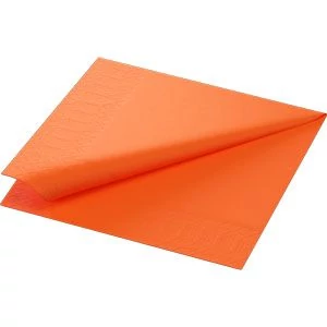 Duni szalvéta Sun orange 3rtg 33x33cm 8x125db/gyűjtő