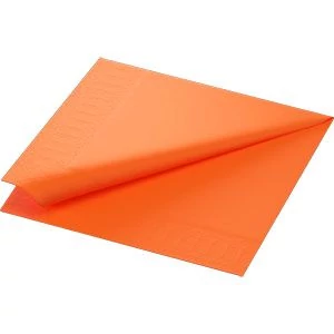 Duni szalvéta Sun Orange 3rtg 40x40cm 4x250db/gyűjtő