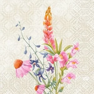 Duni szalvéta Floret 3rtg 33x33cm 4x250db/gyűjtő