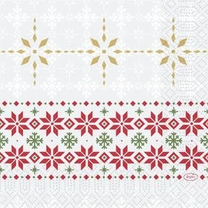 Duni szalvéta Tradition 3rtg 33x33cm 10x50db/gyűjtő