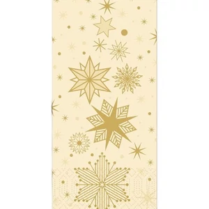 Duni szalvéta Stargazing Cream 3rtg 40x40cm 1/8 4x250db/gyűjtő