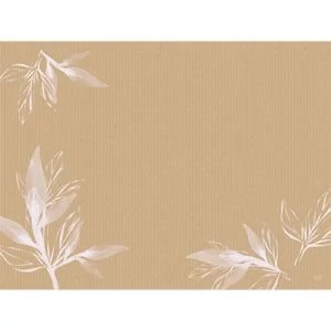 Duni papír alátét Eco Leaves 30x40cm 4x250db/gyűjtő