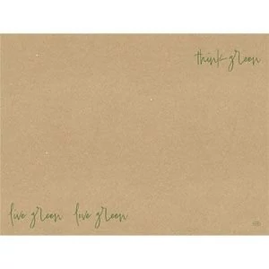 Duni papír alátét Love Green 30x40cm 4x250db/gyűjtő