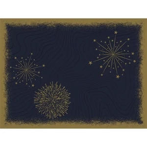 Bio-Dunicel alátét Sparkly Black 30x40cm 5x100db/gyűjtő