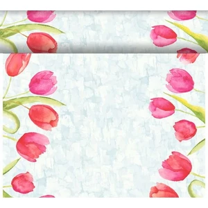 Dunicel Téte-a-Téte asztali futó Painted Tulips 0,4x24m 4tek/gyűjtő