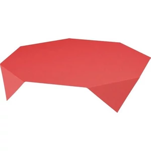 Dunisilk asztalközép Linnea red 84x84cm 5x20db/gyűjtő