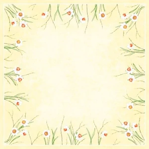 Dunicel asztalközép Daffodil Joy 84x84cm