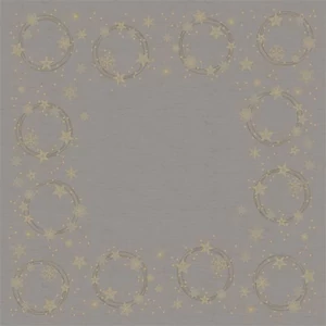 Dunicel asztalközép Star Shine Granite Grey 84x84cm 5x20db/gyűjt