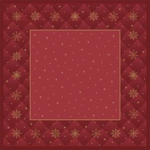 Bio-Dunicel asztalközép Rhombus Bordeaux 84x84cm 5x20db/gyűjt