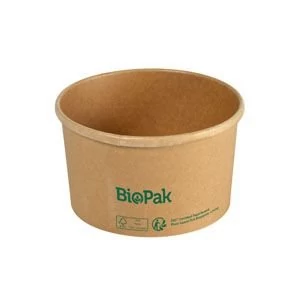 Duni Biopak papírtálka Ronda barna 550ml 15x35db/gyűjtő