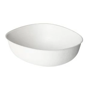 Duni Biopak Bagasse tálka Pebble fehér 500ml 12x50db/gyűjtő