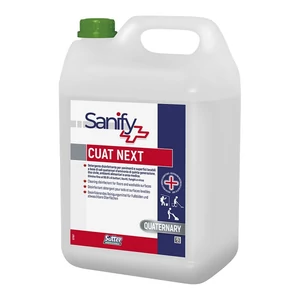 Sutter CUAT NEXT tisztító hatású felületfertőtlenítő koncentrátum 5kg 4kanna/gyűjtő