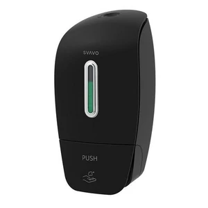 AT habszappan adagoló 800ml ABS fekete