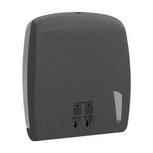 Trend Stone Skin Z dupla hajtogatott toalettpapír adagoló 800lap újrahasznosított műanyag szürke