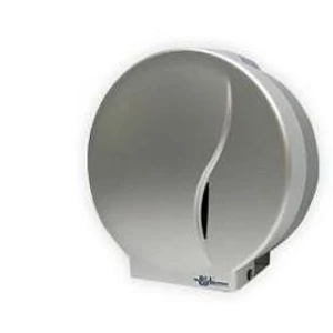Bisk Jumbo tekercses toalettpapír adagoló inox szatén jumbo (zárható)