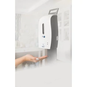 AT érintésmentes szenzoros sprayszappan adagoló 600ml fehér szürke