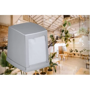 Easy fagyi szalvéta adagoló, ABS festett metál Easy fagyi szalvéta adagoló, ABS festett metál