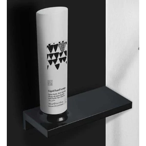 GFL fali adagoló polc hosszú push termékekhez tiplivel csavarral és kulccsal ABS fekete 15db/gyűjtő GFL fali adagoló polc hosszú push termékekhez tiplivel csavarral és kulccsal ABS fekete 15db/gyűjtő