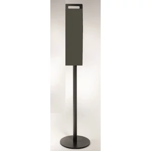 AT PLAZA állvány hátlappal szenzoros szappanadagolóhoz fém szürke